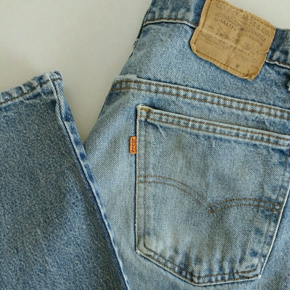 vintage levis 517 orange tab